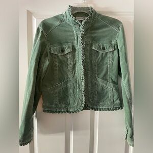 Chico's Green Women's Jacket size 0